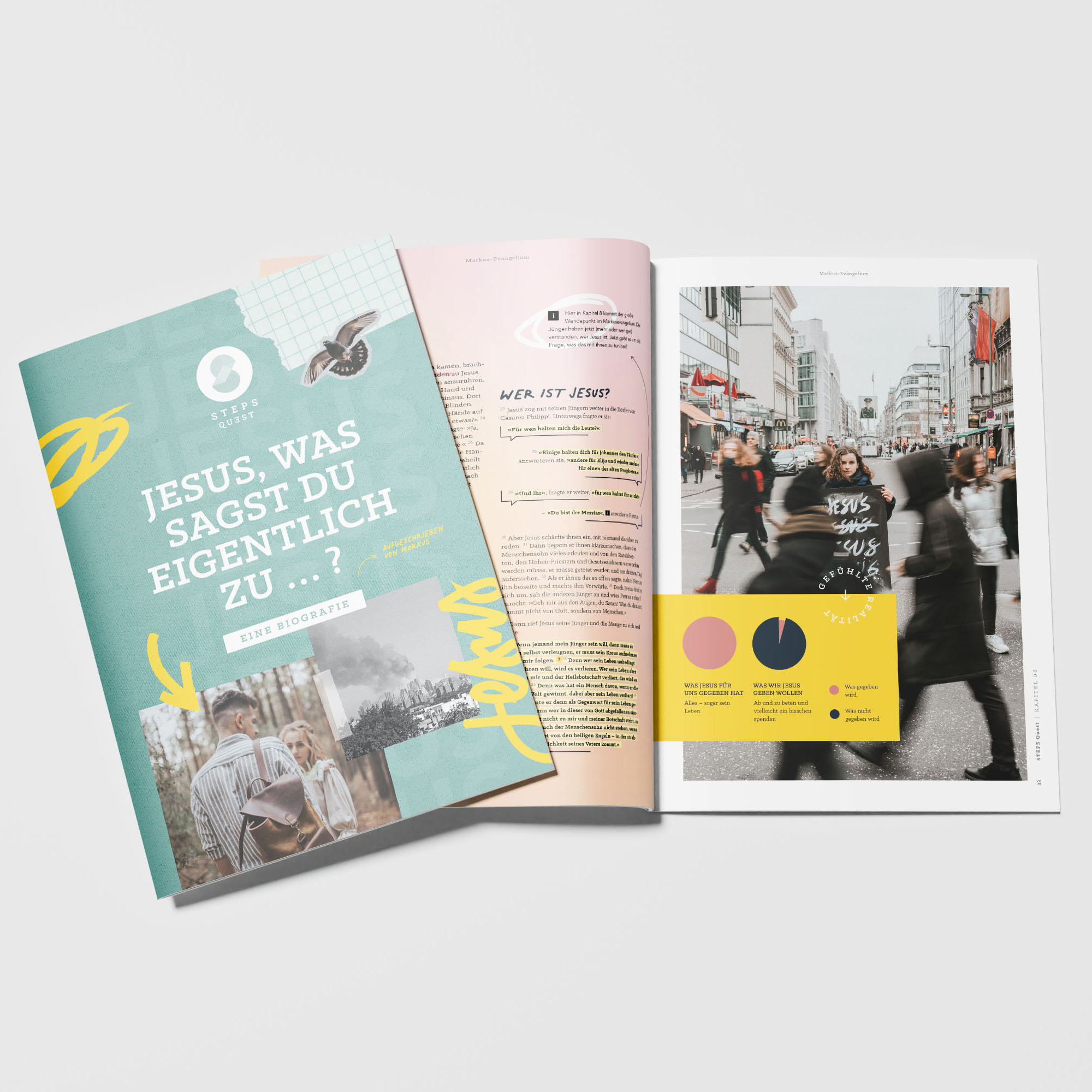 STEPS Quest Magazin Markusevangelium