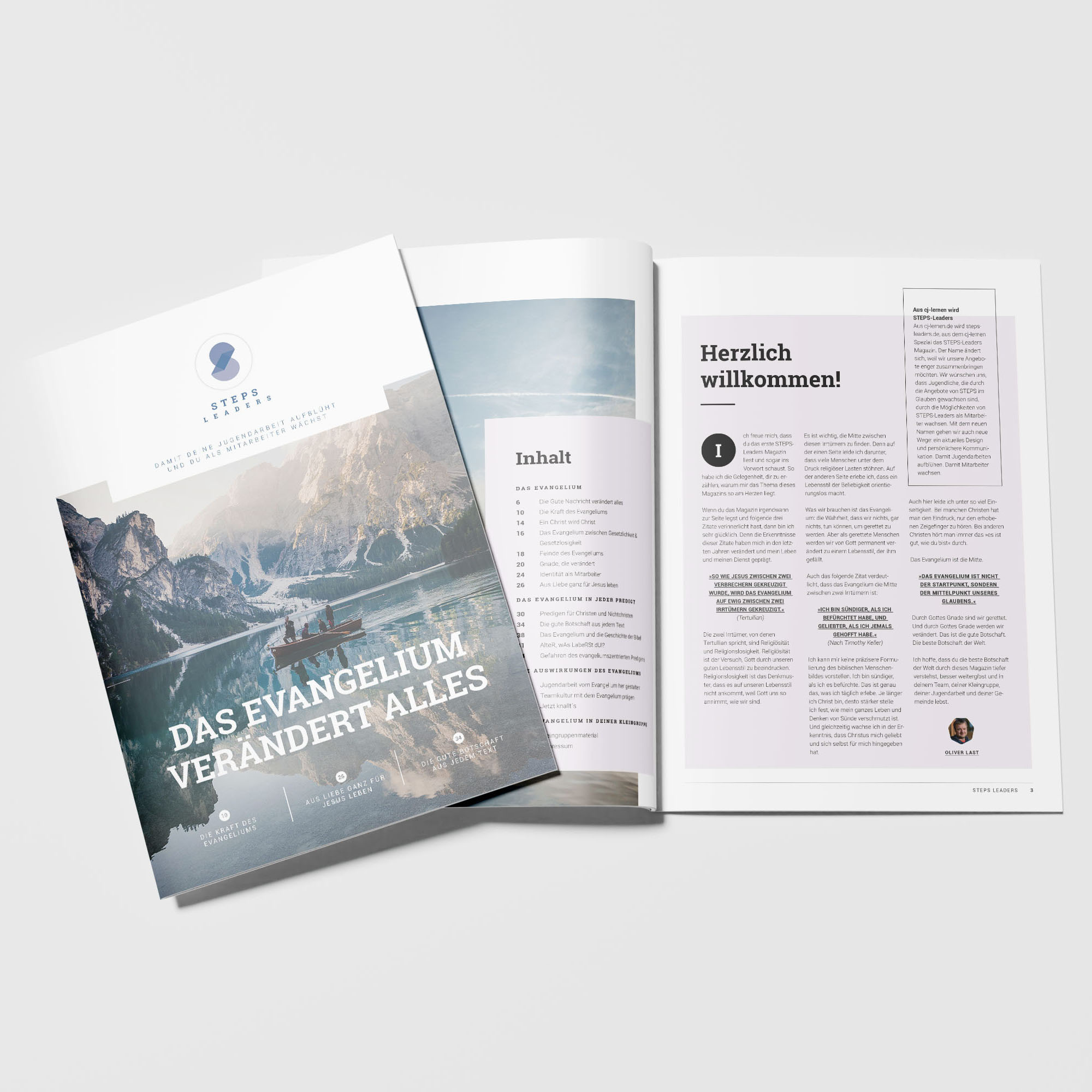 STEPS Leaders Magazin: Das Evangelium verändert alles